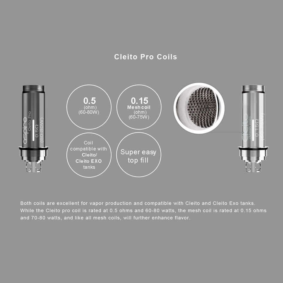 Aspire Cleito Pro Tank (DTL) - Image 6