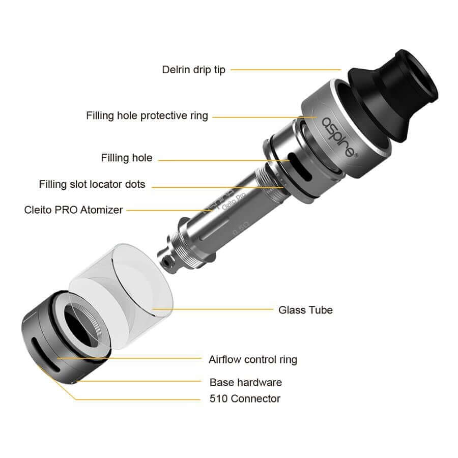 Aspire Cleito Pro Tank (DTL) - Image 7