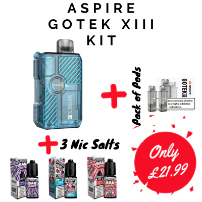 Aspire Gotek X3 III Vape Pod Kit Bundle Deal