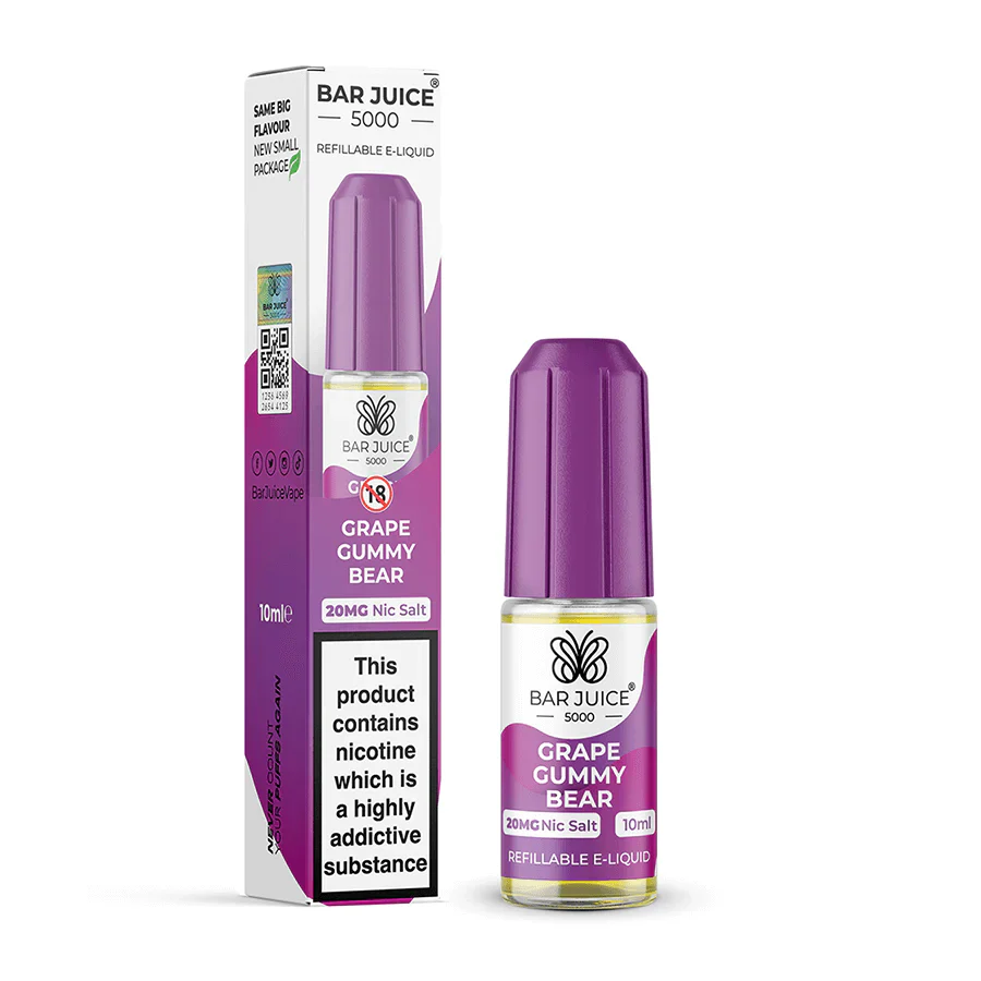 Bar Juice 5000 - Grape Gummy Nic Salt