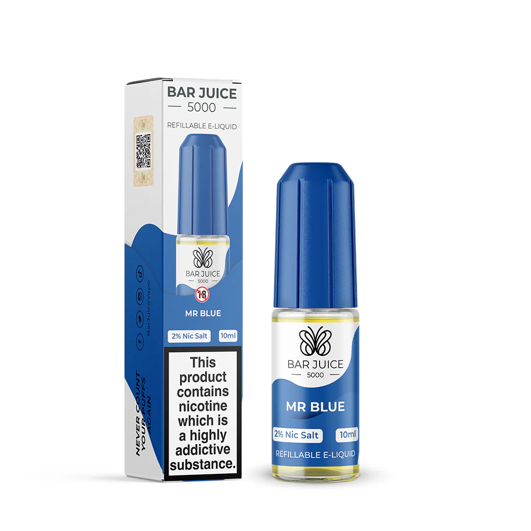 Bar Juice 5000 - Mr Blue Nic Salt