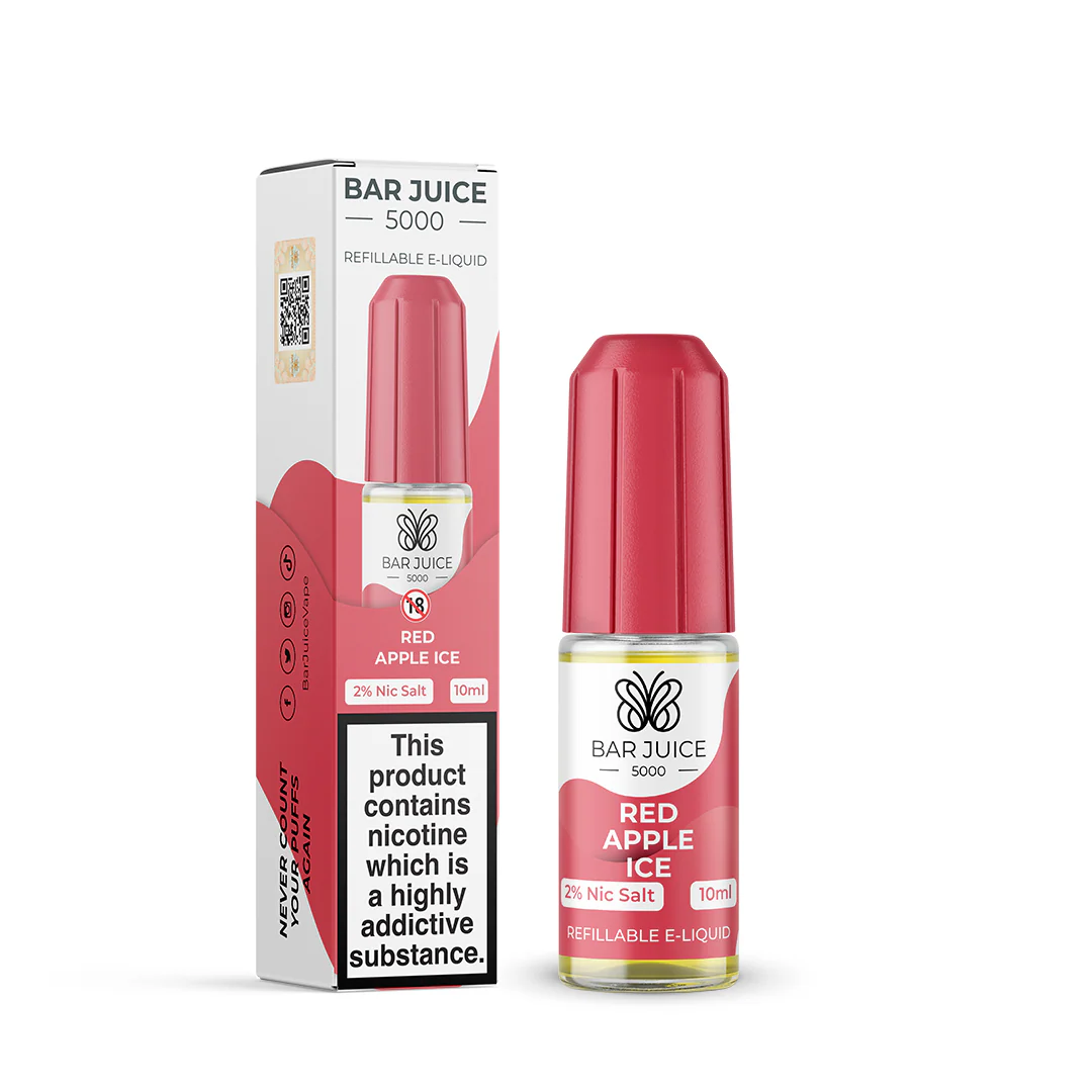 Bar Juice 5000 - Red Apple Ice Nic Salt
