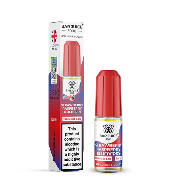 Bar Juice 5000 - Strawberry Raspberry Blueberry Nic Salt - Image 2