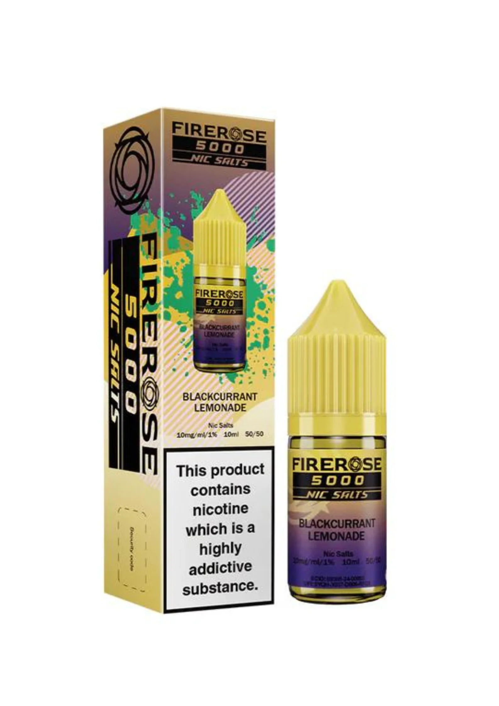 Blackcurrant Lemonade Firerose Nic Salt E-Liquid