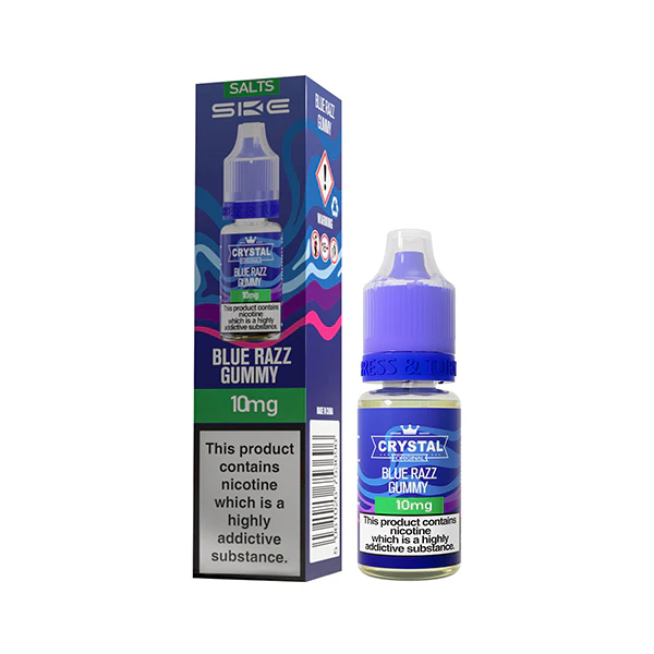 Blue Razz Gummy Nic Salt by SKE Crystal