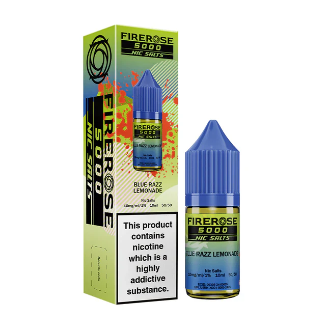 Blue Razz Lemonade Firerose Nic Salt E-Liquid