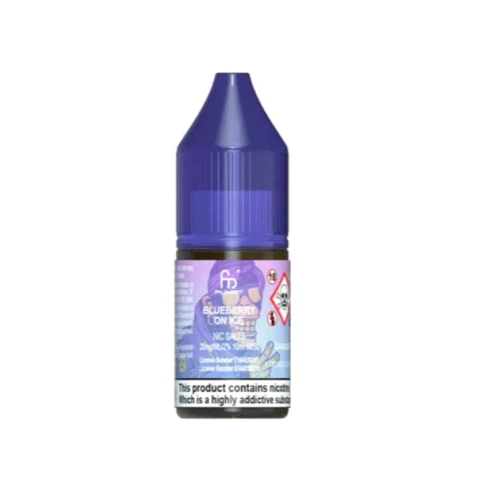 Blueberry on Ice RandM Tornado Nic Salt Eliquid