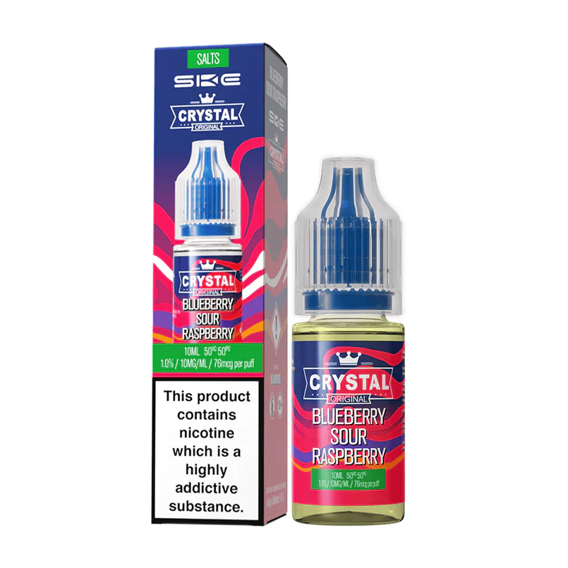 Blueberry Sour Raspberry Nic Salt by SKE Crystal