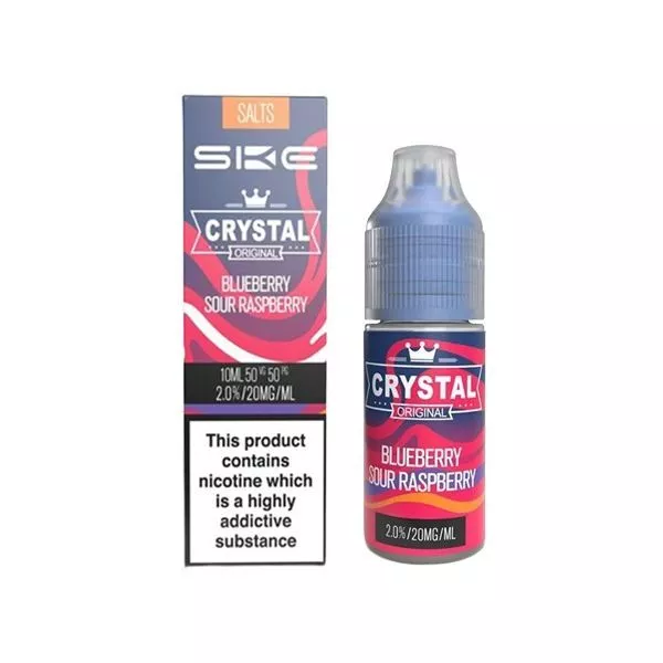 Blueberry Sour Raspberry Nic Salt by SKE Crystal - Image 2