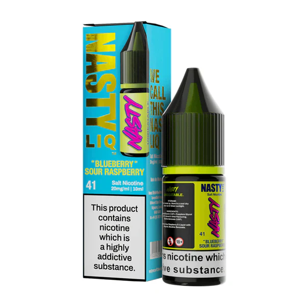 Blueberry Sour Raspberry Nic Salt E-Liquid by Nastyliq