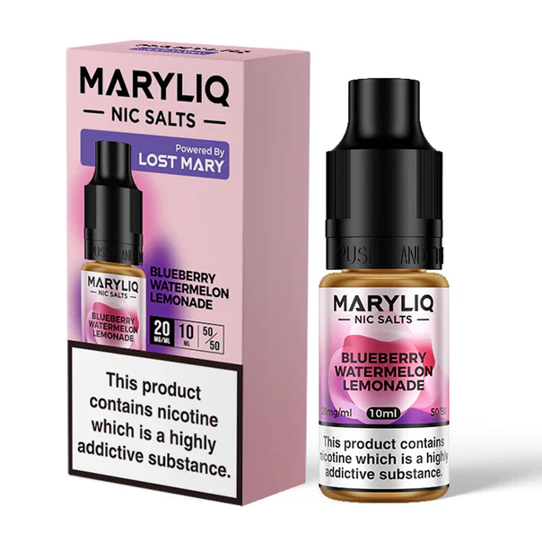 Blueberry Watermelon Lemonade Maryliq Nic Salt E-liquid by Lost Mary
