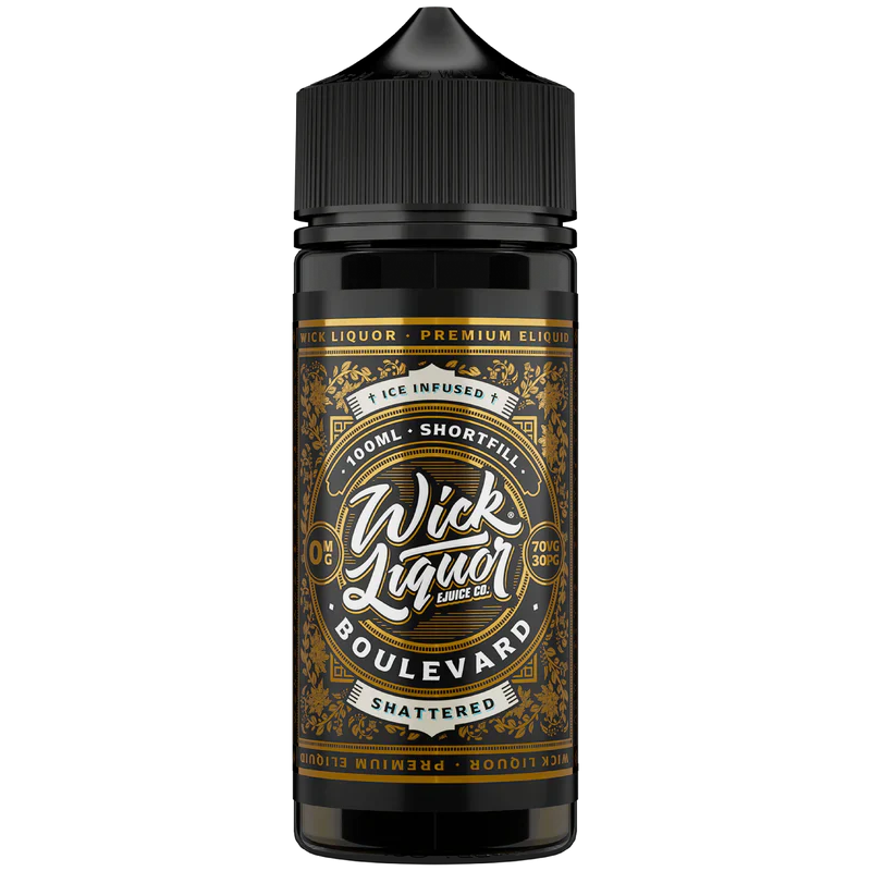 Boulevard Shattered 100ml Wick Liquor