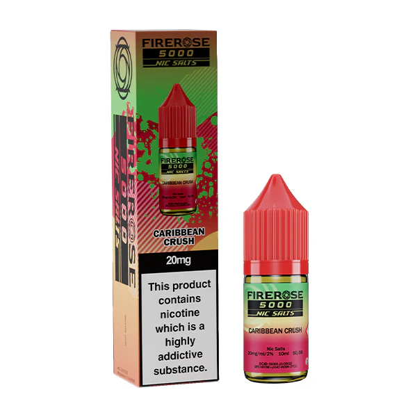 Caribbean Crush Firerose Nic Salt E-Liquid - Image 2
