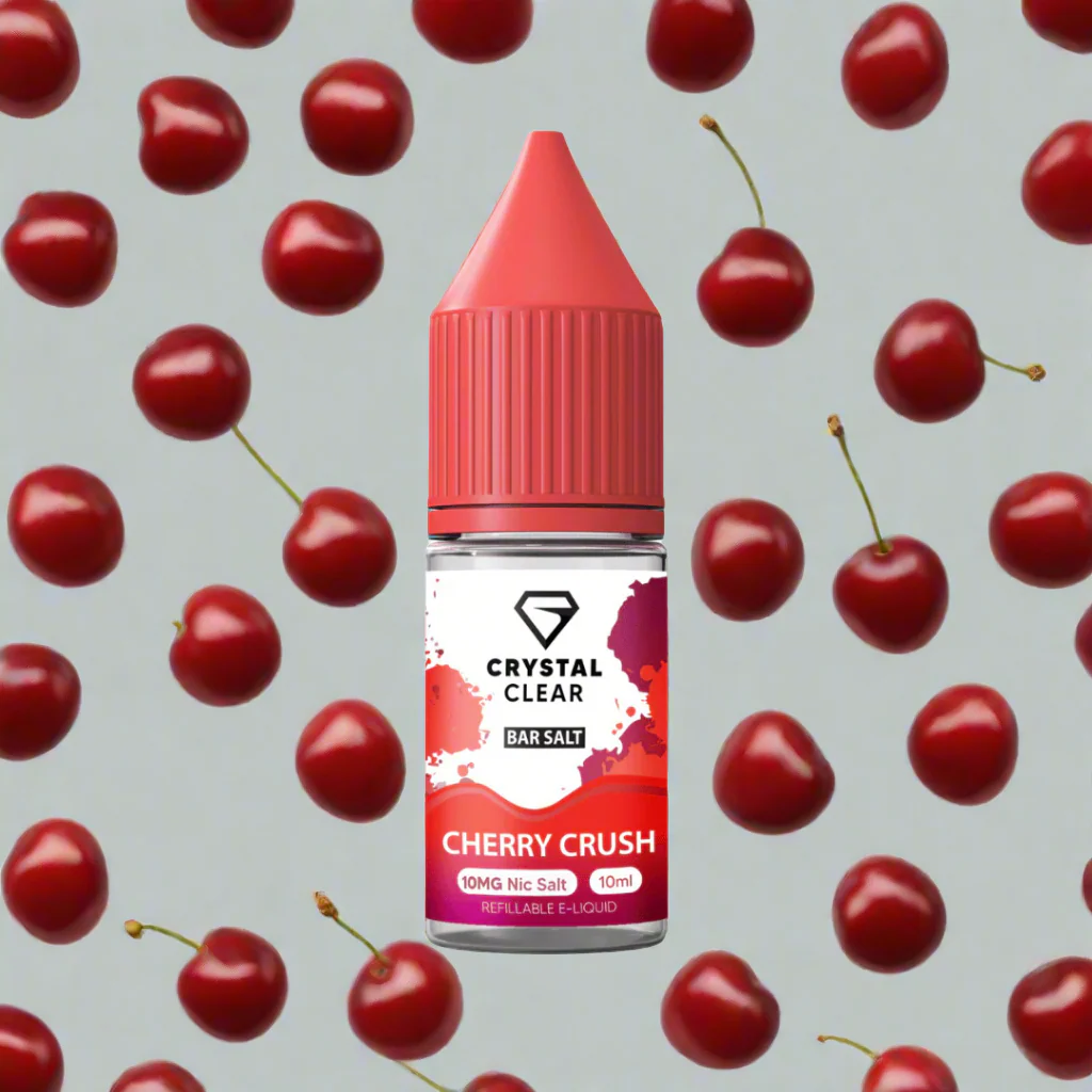 Cherry Crush Crystal Clear Nic Salt E-Liquid
