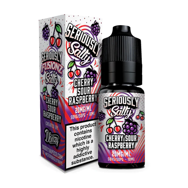 Cherry Sour Raspberry - Seriously Salty Fusionz Nic Salt