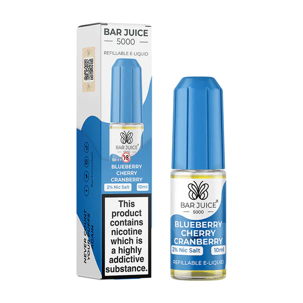 Bar Juice 5000 - Blueberry Cranberry Cherry Nic Salt