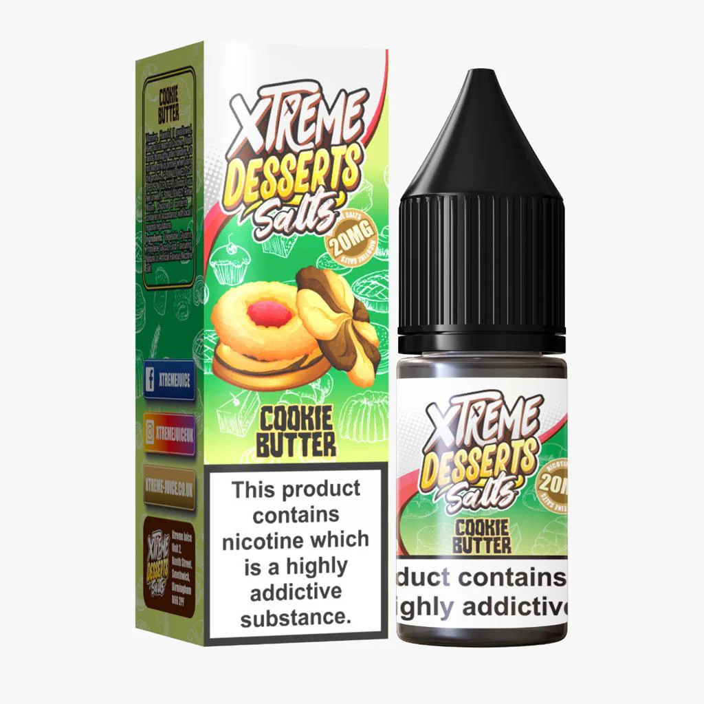 Xtreme Dessert Salts - Cookie Butter