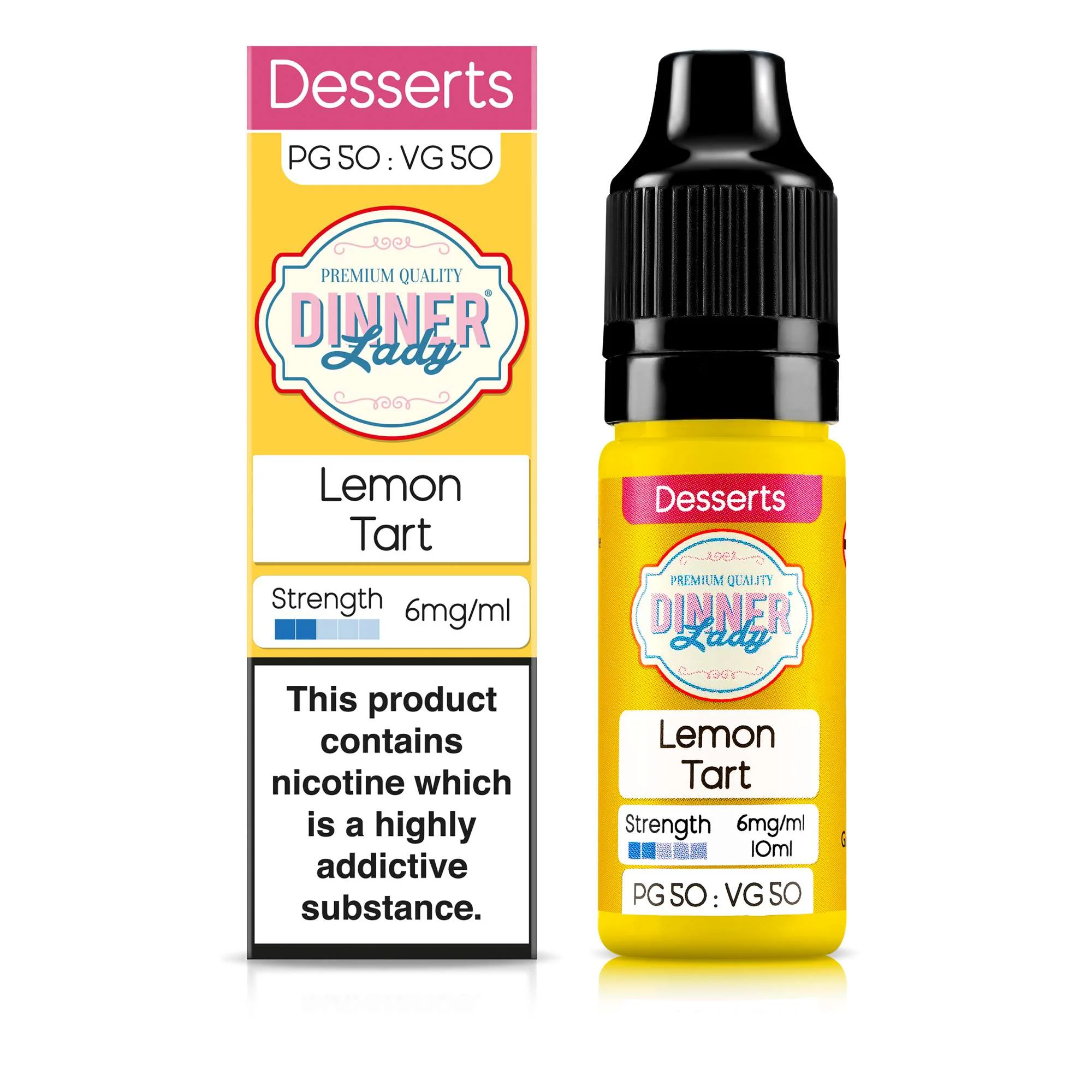 Dinner Lady 50/50 : Lemon tart 10ml