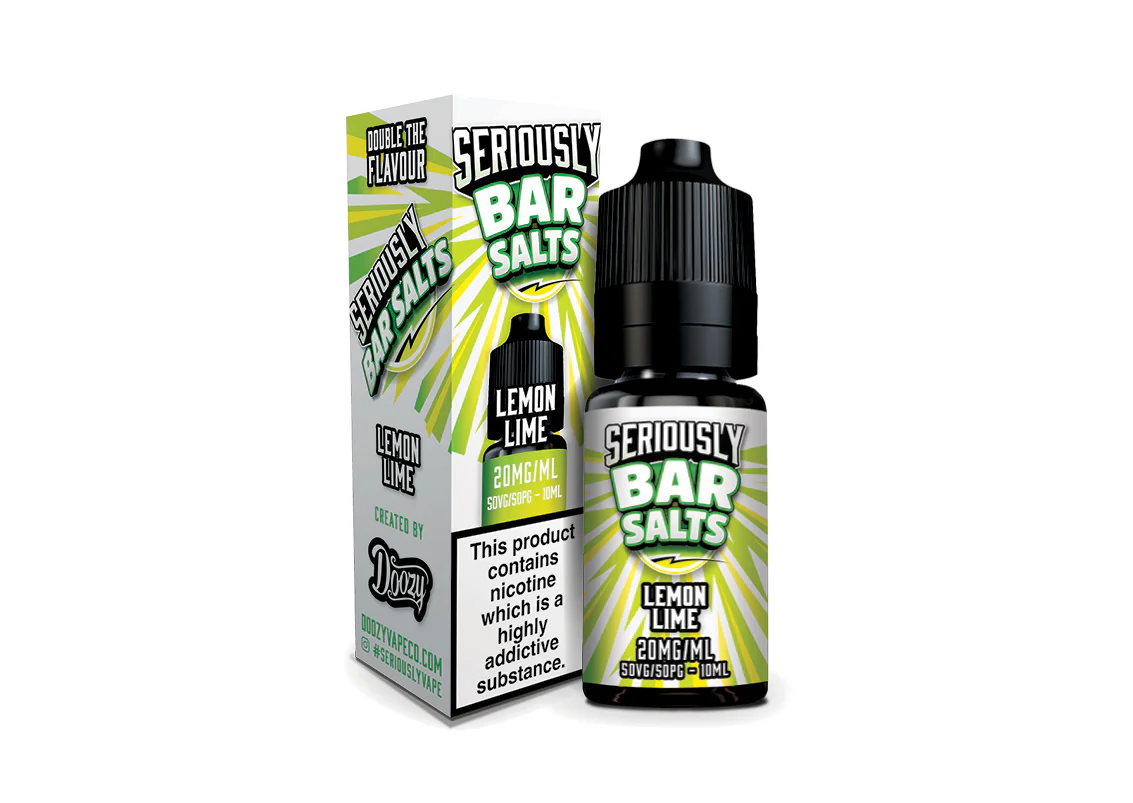 Doozy Seriously Bar Salts Lemon Lime