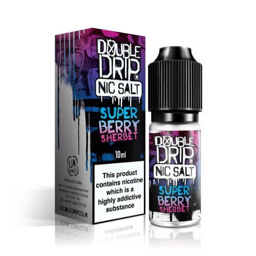 Double Drip Nic Salt - Super Berry Sherbet