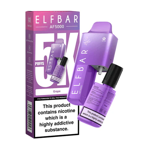 Elf Bar AF5000 Rechargeable Pod Vape Kit - Image 6