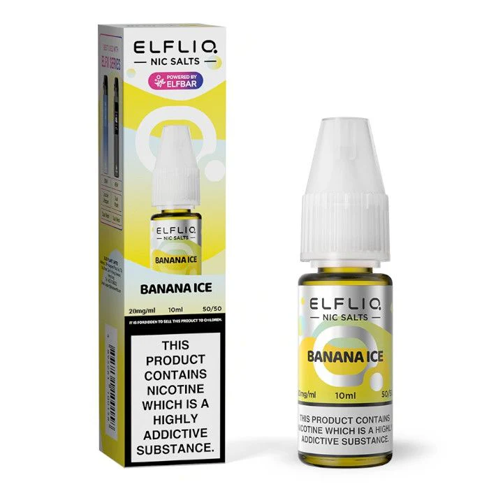 Elf Bar ElfLiq - Banana Ice Nic Salt 10ml