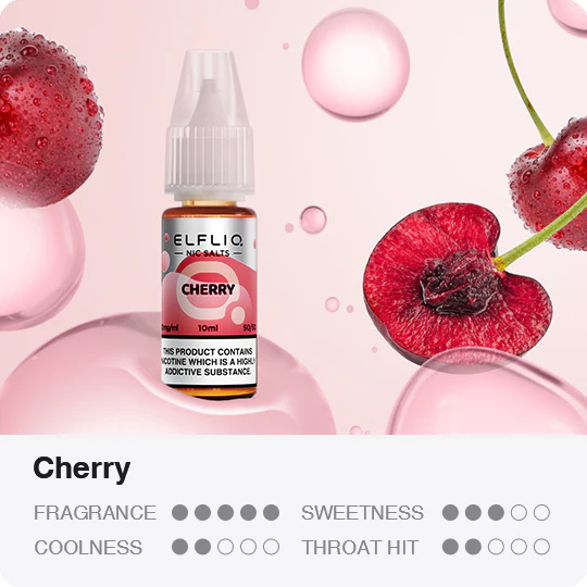 Elf Bar ElfLiq - Cherry Nic Salt 10ml