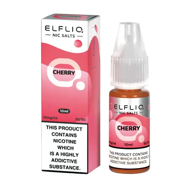 Elf Bar ElfLiq - Cherry Nic Salt 10ml - Image 2
