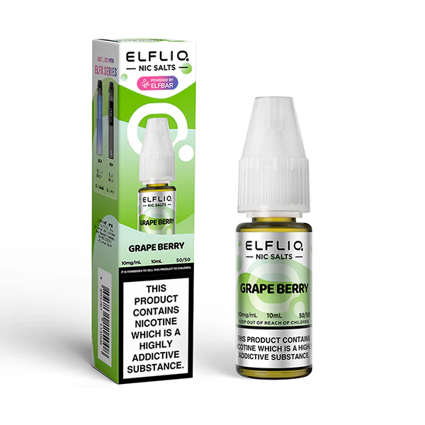 Elf Bar ElfLiq - Grape Berry Nic Salt 10ml