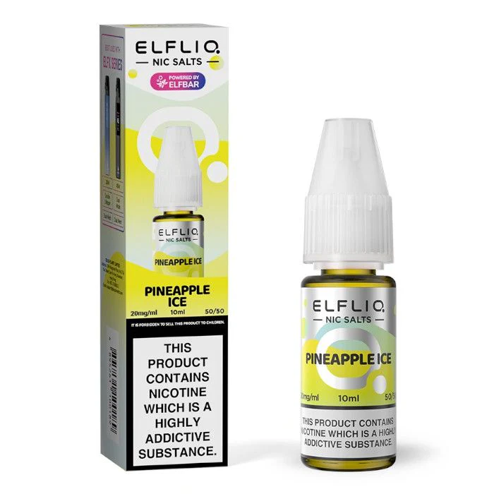 Elf Bar ElfLiq - Pineapple Ice Nic Salt 10ml