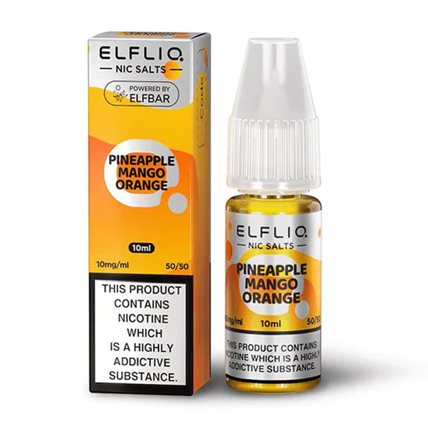 Elf Bar ElfLiq - Pineapple Mango Orange Nic Salt 10ml