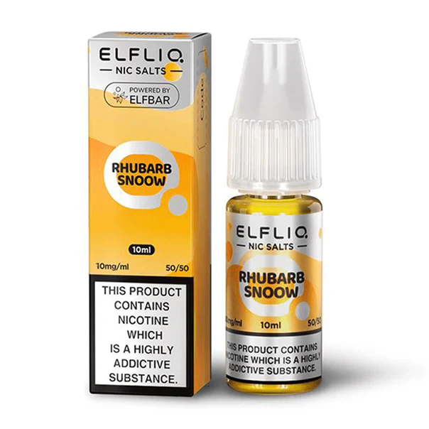 Elf Bar ElfLiq - Rhubarb Snoow Nic Salt 10ml