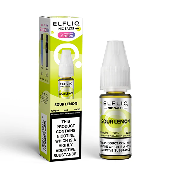 Elf Bar ElfLiq - Sour Lemon Nic Salt 10ml
