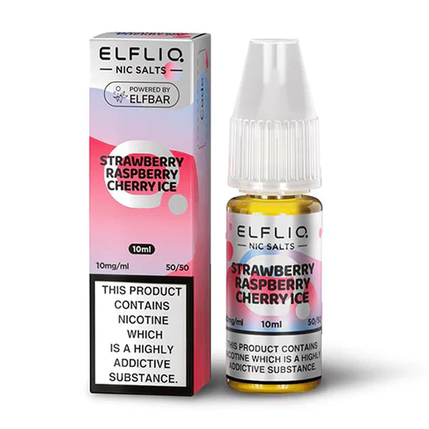 Elf Bar ElfLiq - Strawberry Raspberry Cherry Nic Salt 10ml