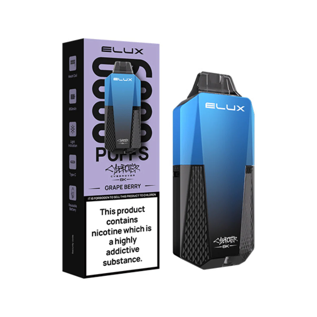 Elux Cyberover 6K Vape Kit - Image 12