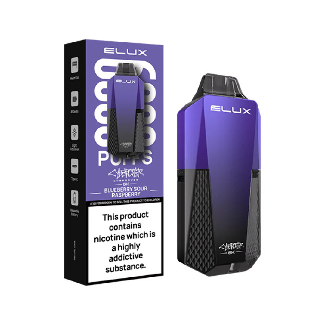 Elux Cyberover 6K Vape Kit - Image 16