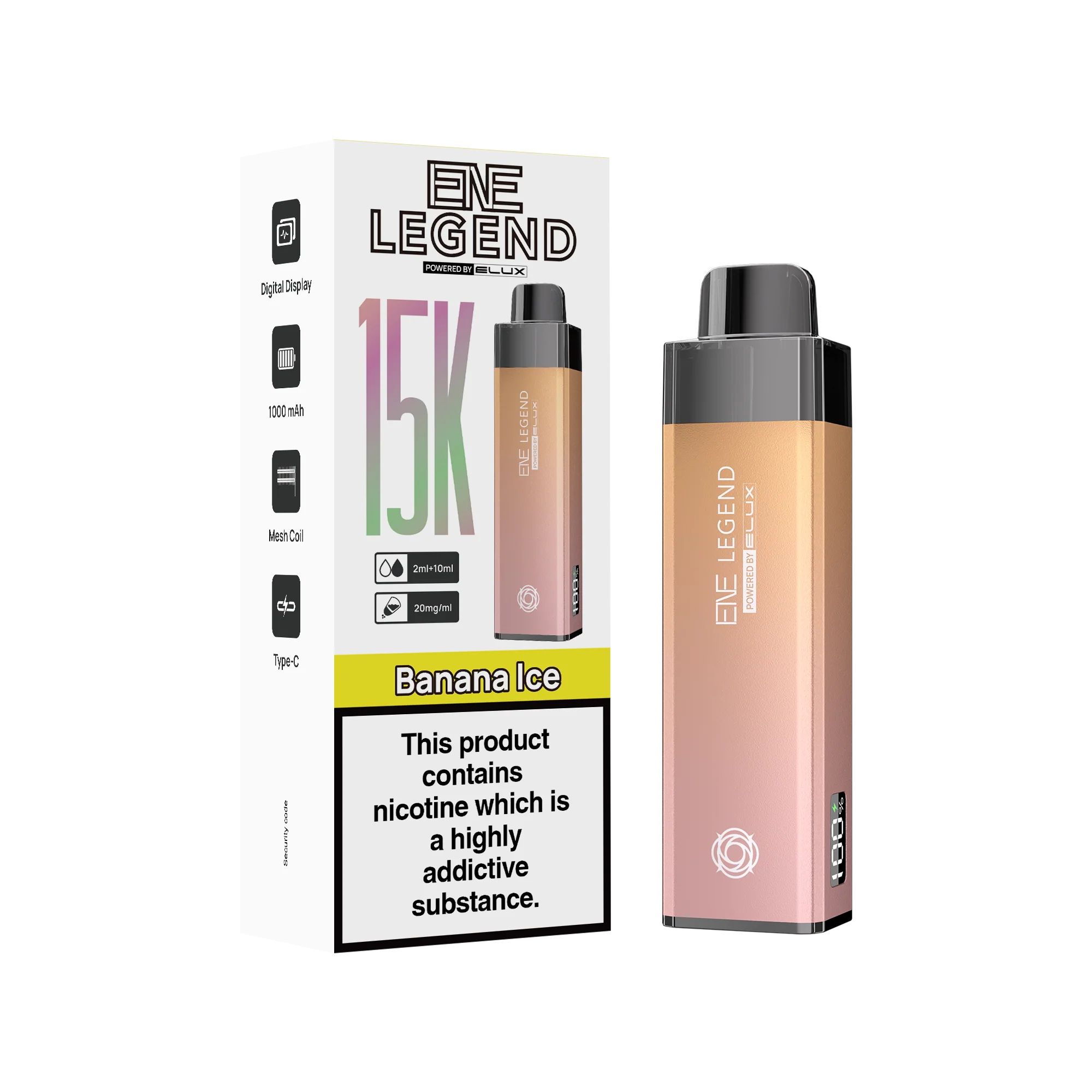 Elux ENE Legend 15k Prefilled Pod Kit - Image 10