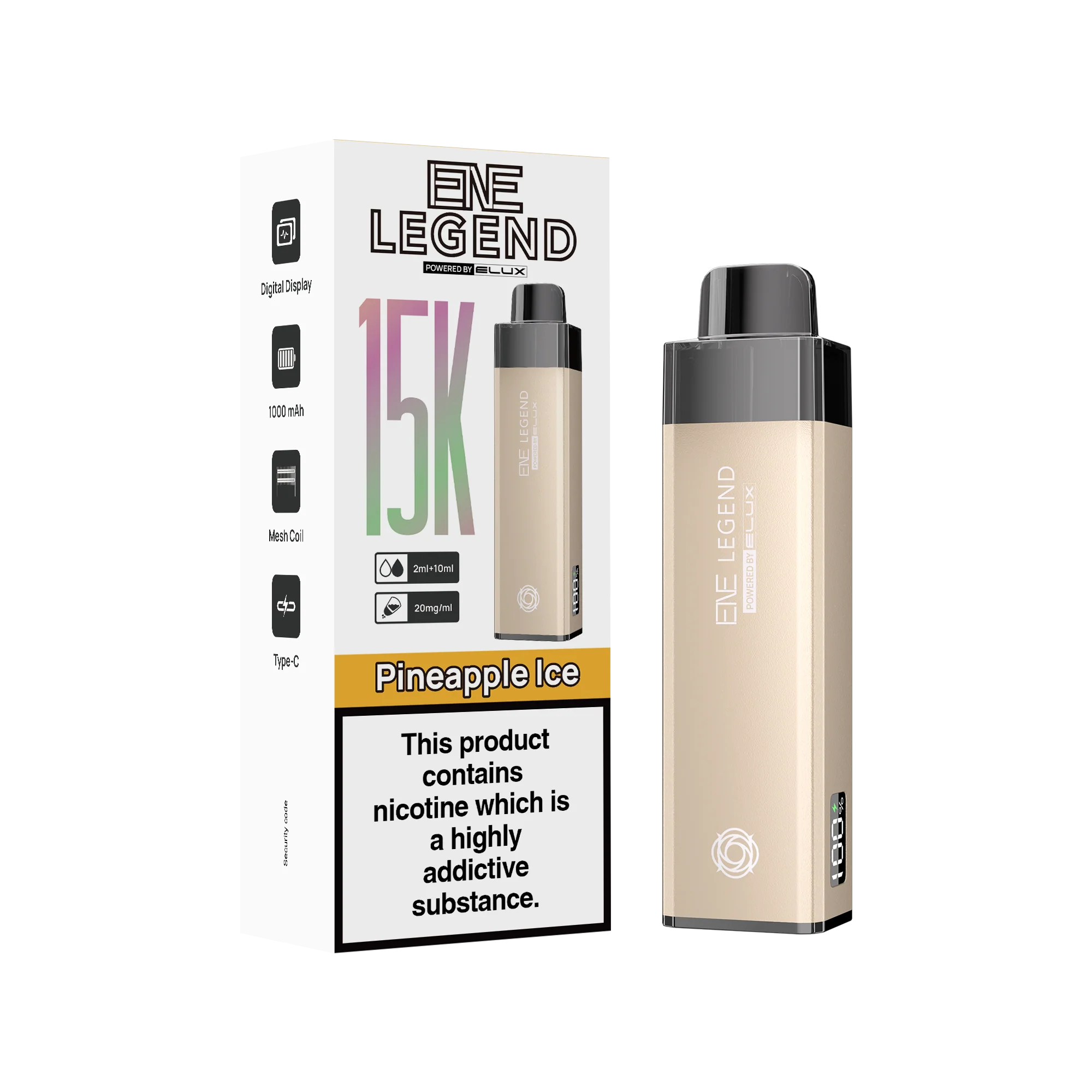 Elux ENE Legend 15k Prefilled Pod Kit - Image 12