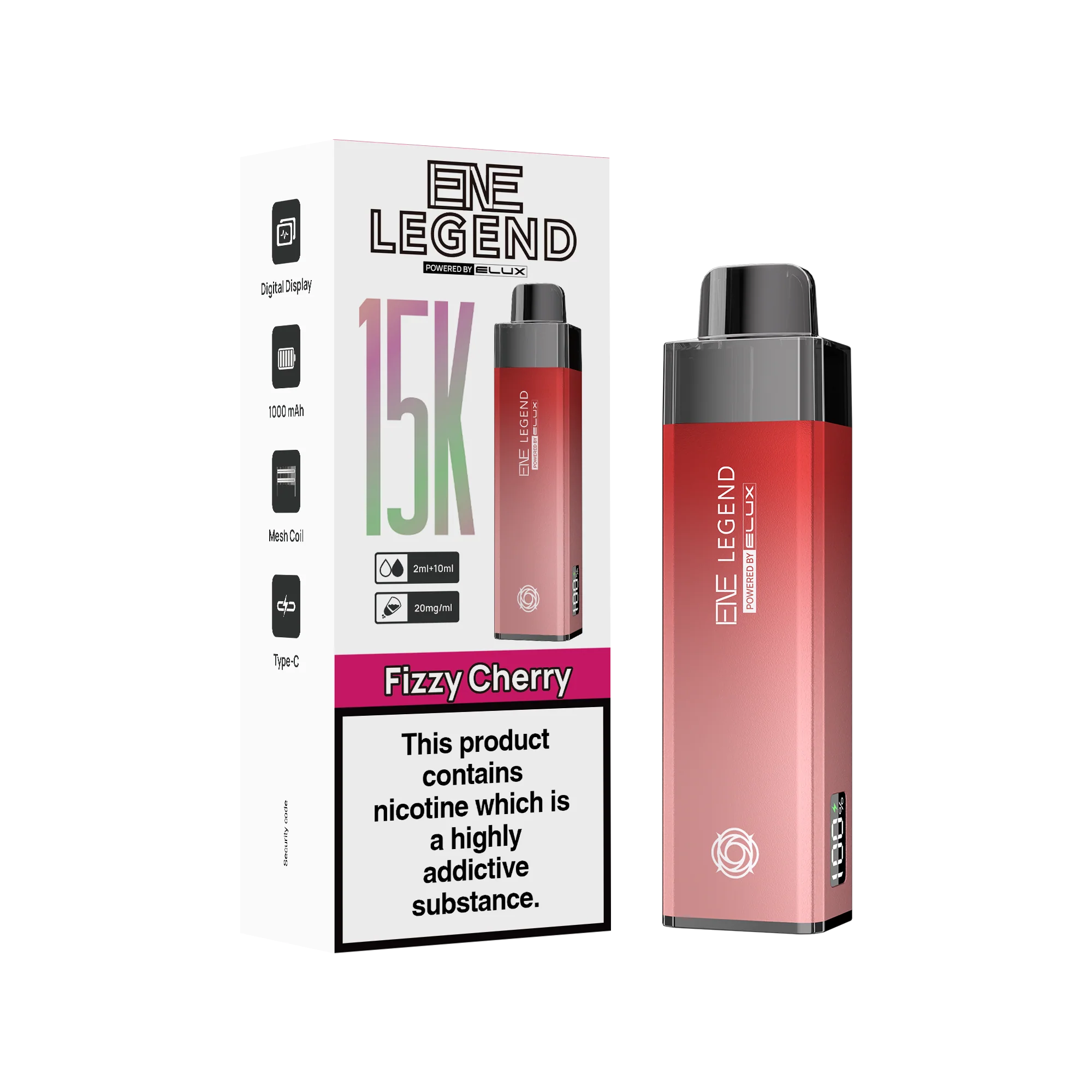 Elux ENE Legend 15k Prefilled Pod Kit - Image 13