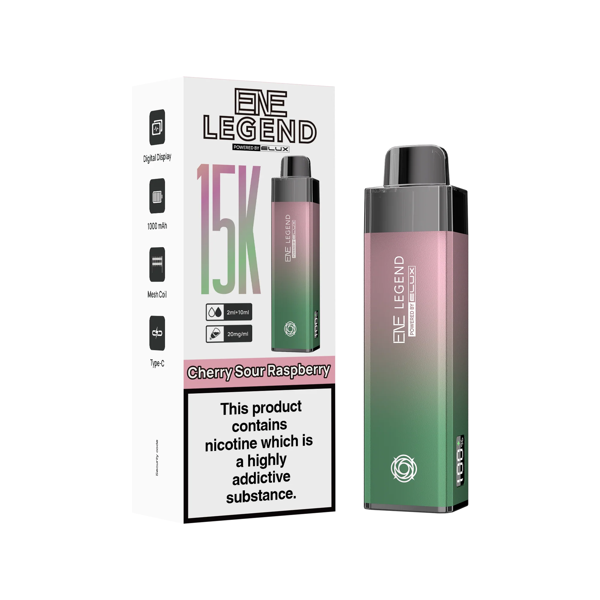 Elux ENE Legend 15k Prefilled Pod Kit - Image 14