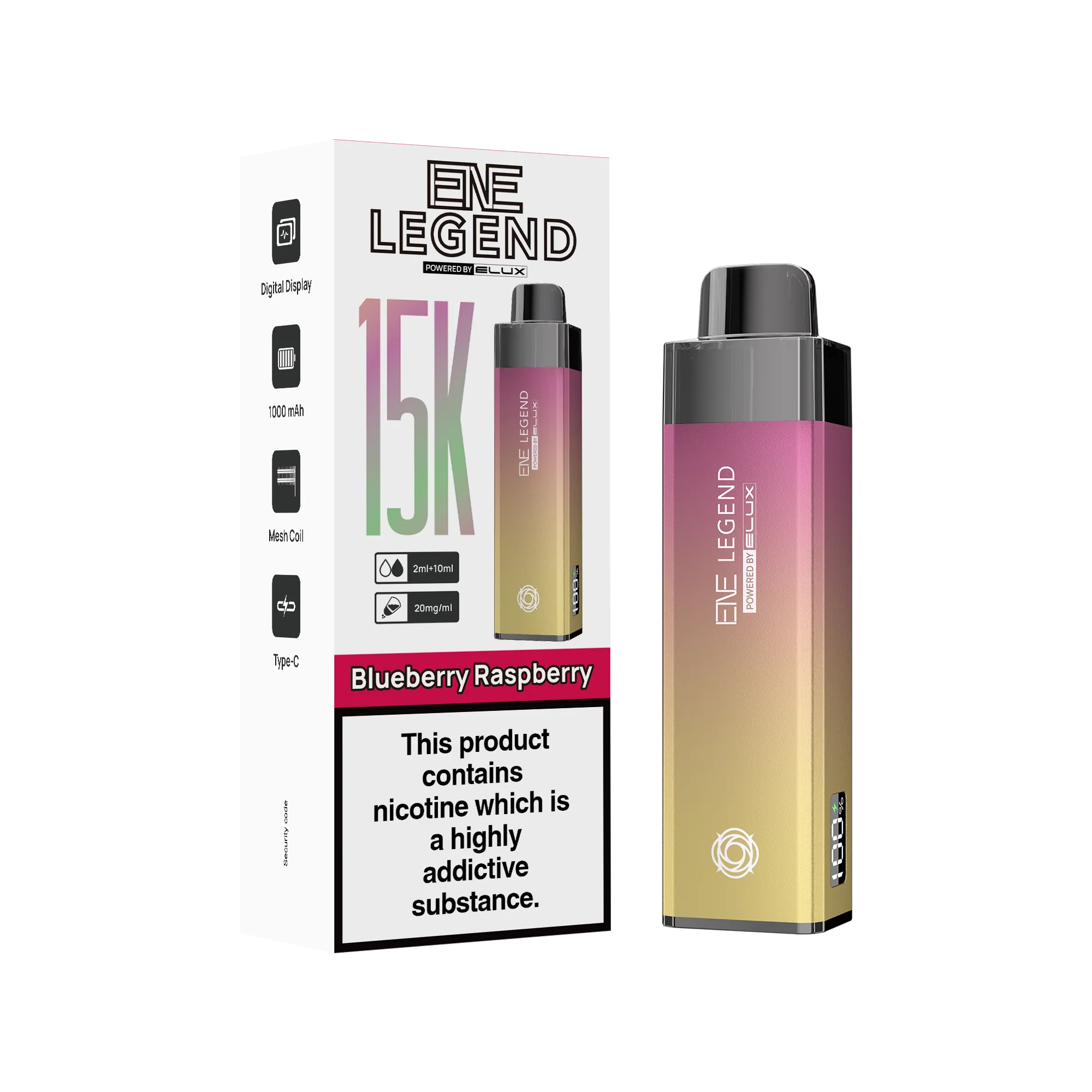 Elux ENE Legend 15k Prefilled Pod Kit - Image 16