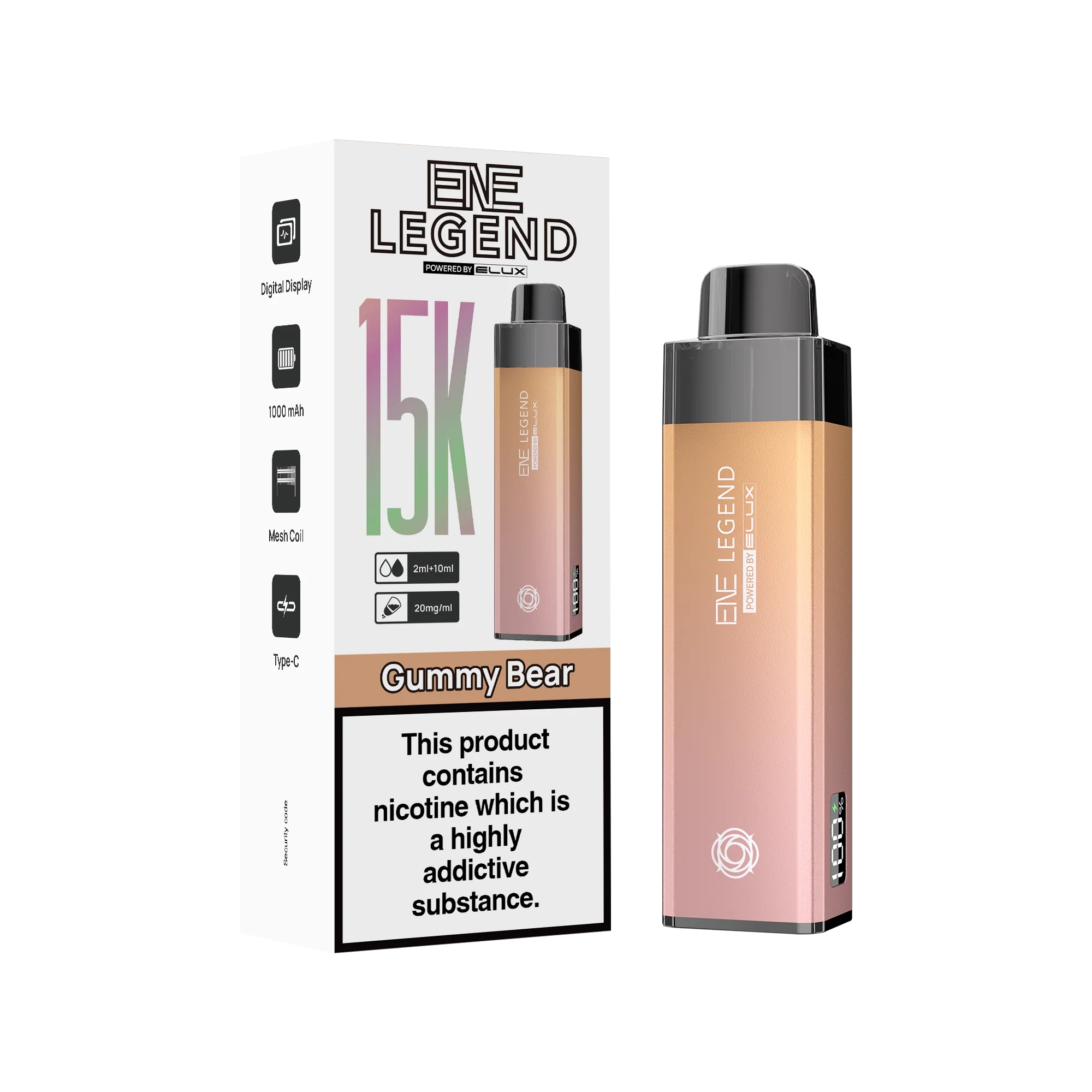 Elux ENE Legend 15k Prefilled Pod Kit - Image 18