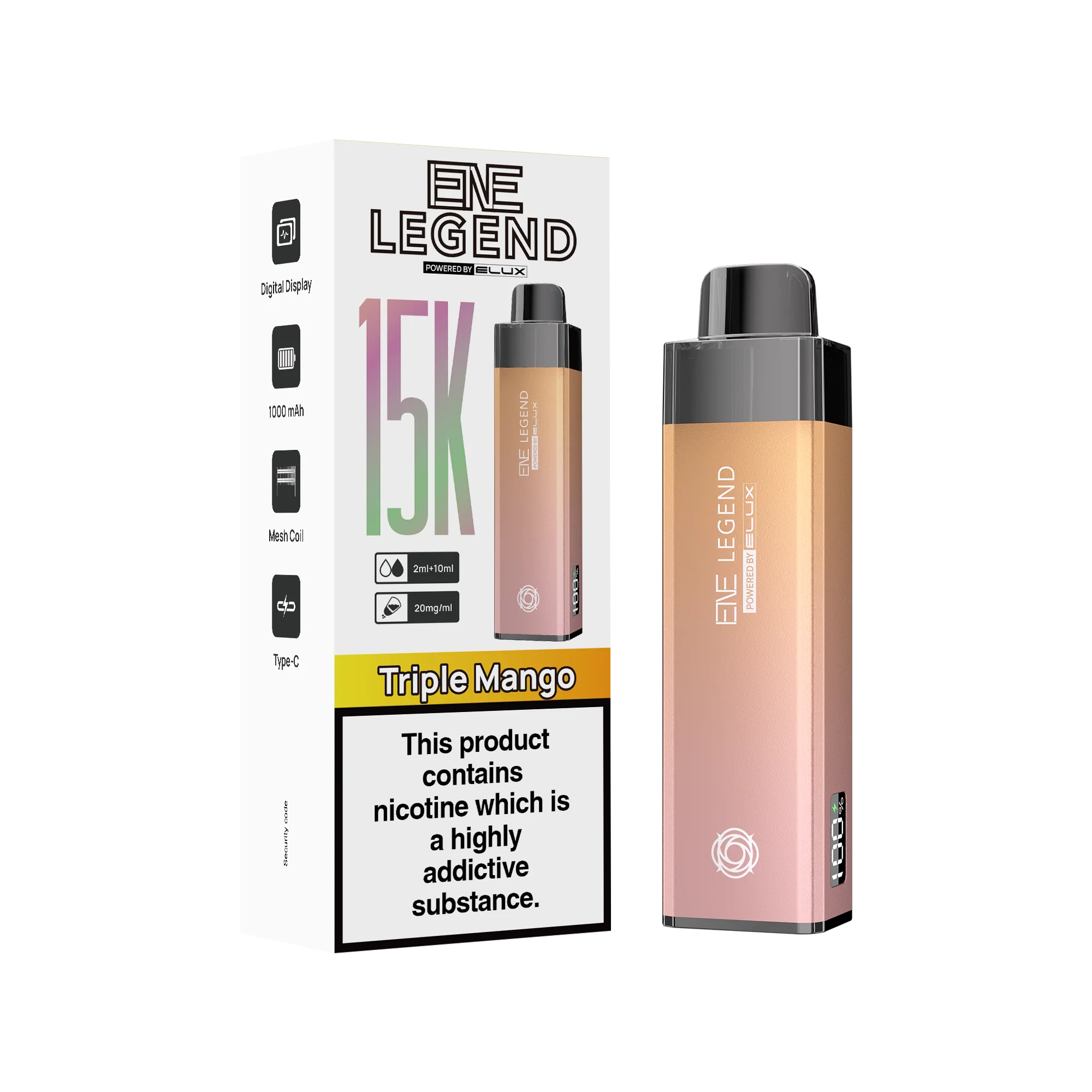 Elux ENE Legend 15k Prefilled Pod Kit - Image 3