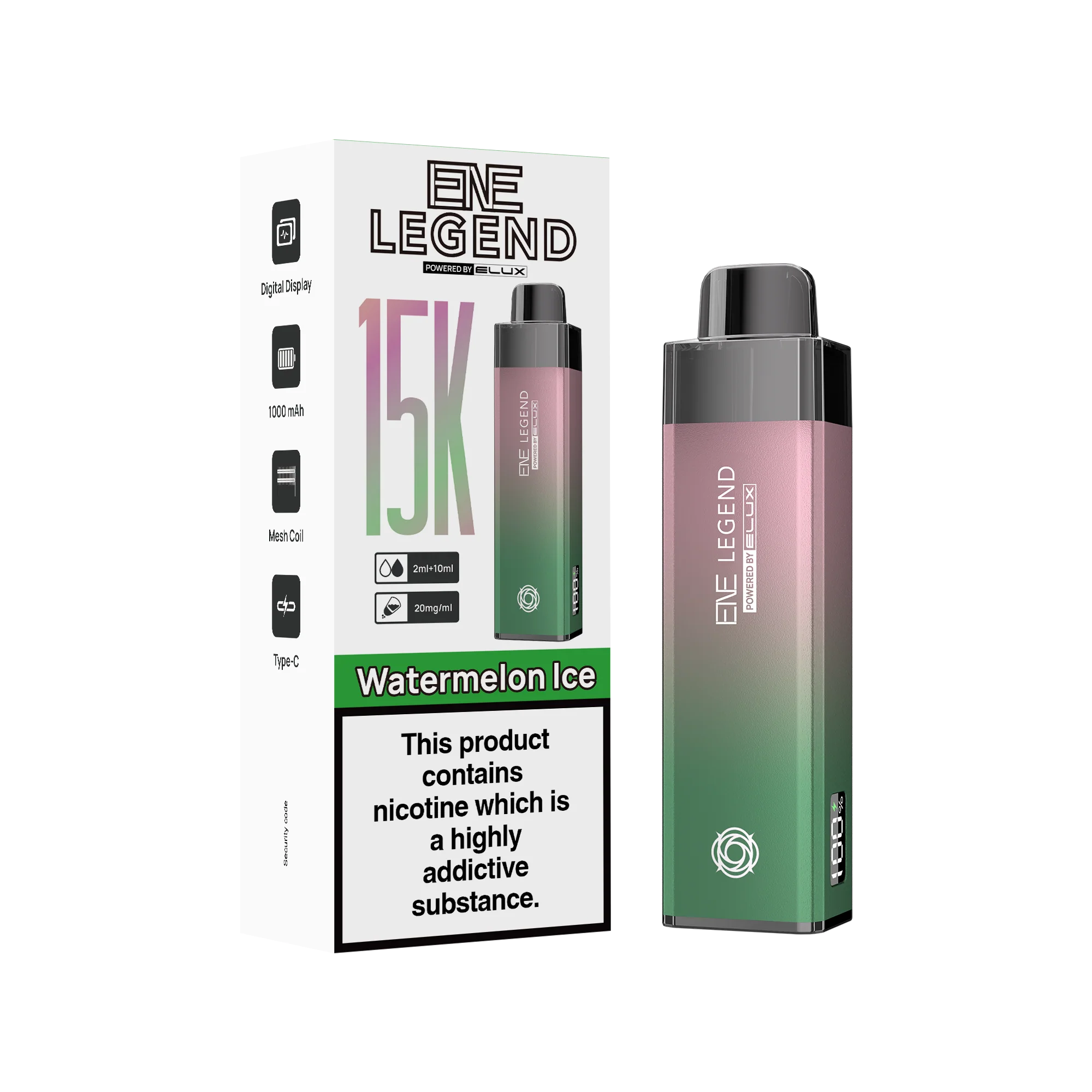 Elux ENE Legend 15k Prefilled Pod Kit - Image 6