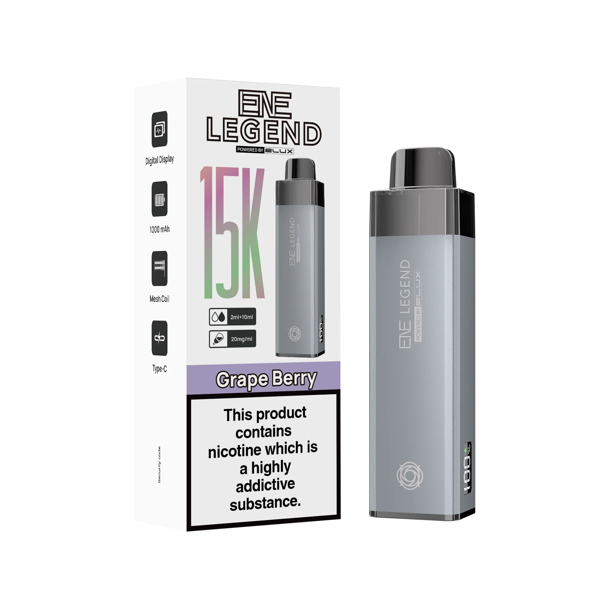 Elux ENE Legend 15k Prefilled Pod Kit - Image 7