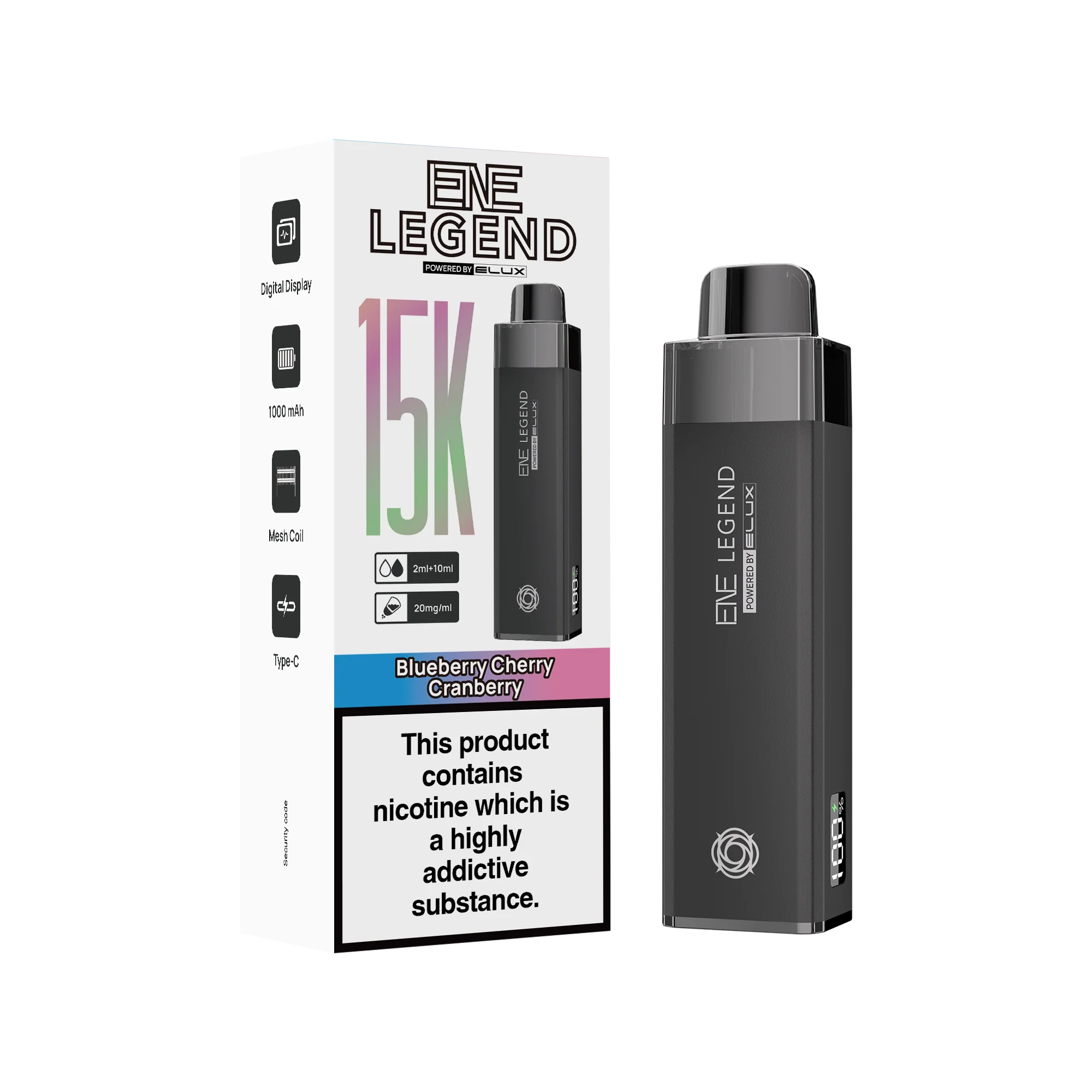 Elux ENE Legend 15k Prefilled Pod Kit - Image 9