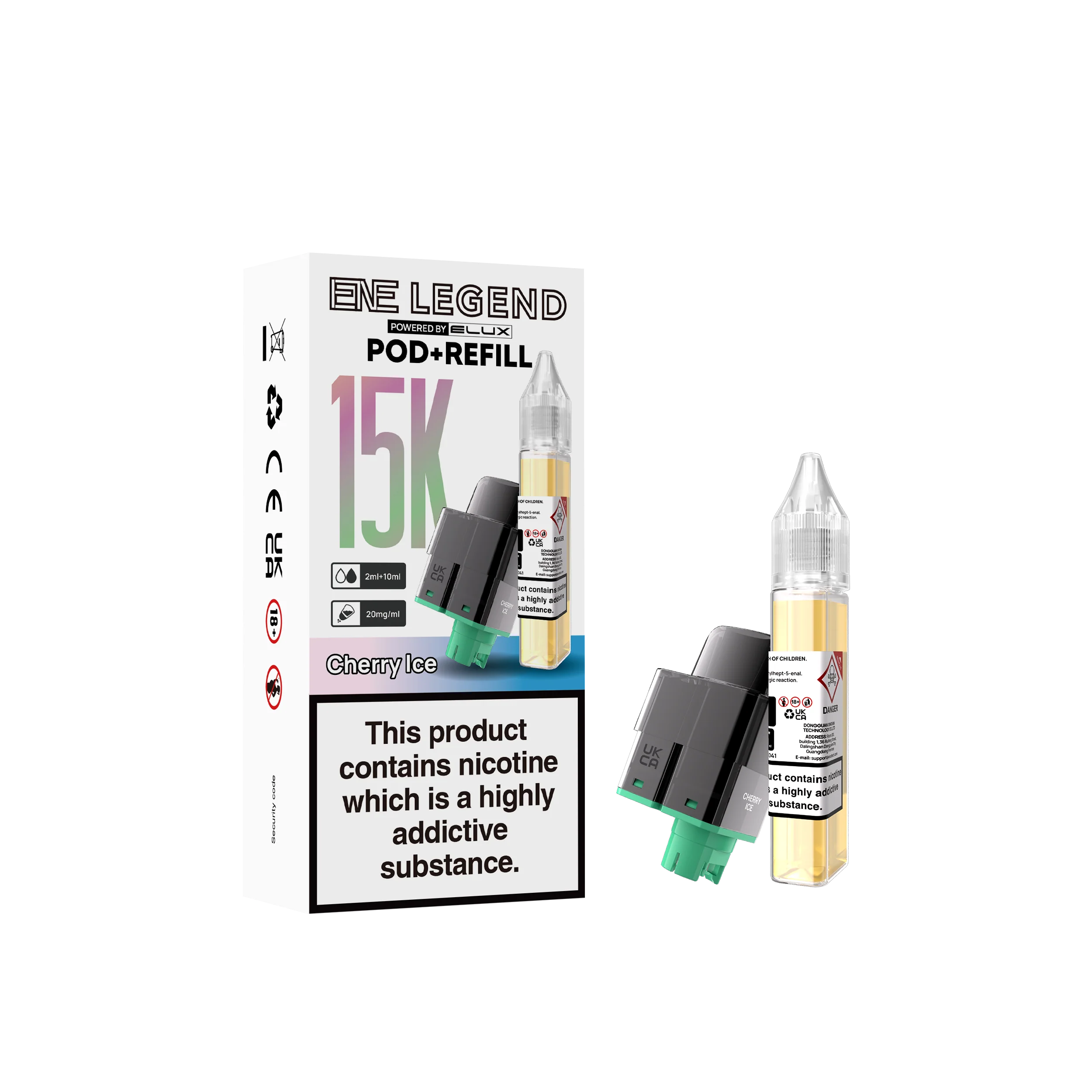 Elux ENE Legend 15k Prefilled Pods