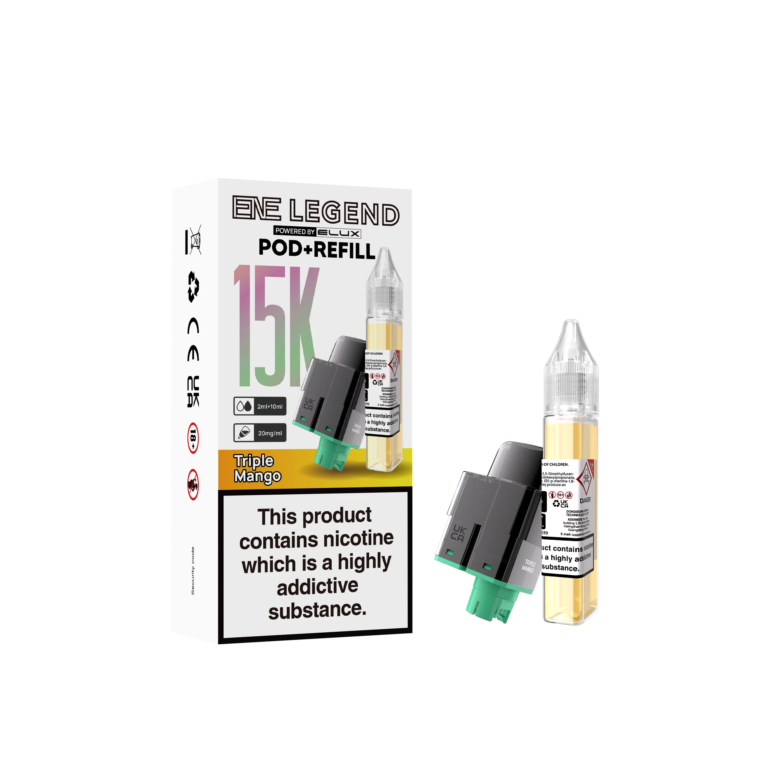 Elux ENE Legend 15k Prefilled Pods - Image 3