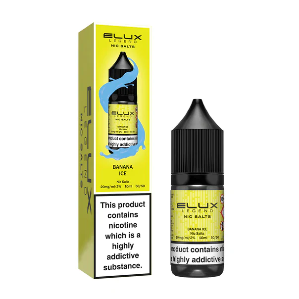 Elux Legend Banana Ice Nic Salt Vape Juice