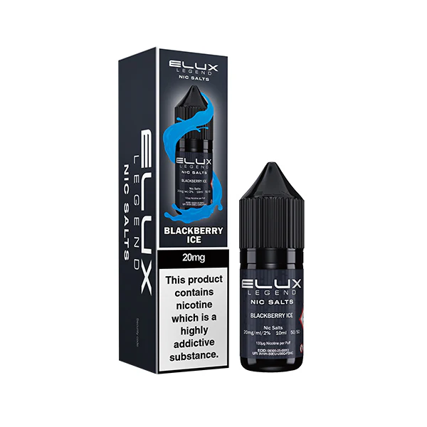 Elux Legend Blackberry Ice Nic Salt Vape Juice